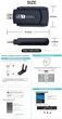 Двохдіапазонний адаптер WiFi+BT 4.2 (USB 3.0 1300Mb 2.4G + 5G 802.11ac) Антена 2х3 dB - зображення 10
