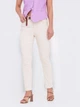 Джинси Slim Fit жіночі Dressa 59023 25 Молочні (2000405947380_D) - зображення 1