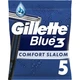 Бритва Gillette Blue 3 Comfort Slalom 5 шт. (8006540808689) - изображение 1
