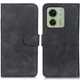 Чохол-книжка з застібкою KHAZNEH Retro Wallet для Motorola Edge 40 - Black - зображення 1