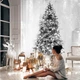 Гірлянда вулична (зовнішня) Springos 18 м 300 LED CL0325 Cold White - зображення 9