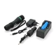 Фонарь ручной Watton WT-037 1LED Cree Q5 3W 3 режима ZOOM 18650/2800mAh 3AAA Black IP44 - изображение 2