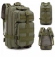 Тактичний штурмовий рюкзак Armour Tactical М25 Oxford 600D (з системою MOLLE) 25 літрів Оліва - зображення 2