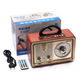 Аккумуляторный радиоприемник с Bluetooth Meier M-110BT ретро дизайн AM/FM/SW и MP3-плеер с пультом - изображение 6