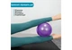 М'яч EasyFit для пілатесу та йоги 25 см фіолетовий (гімнастичний м'ячик для фітнесу та реабілітації) EF-25-V - зображення 2