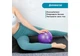 М'яч EasyFit для пілатесу та йоги 25 см фіолетовий (гімнастичний м'ячик для фітнесу та реабілітації) EF-25-V - зображення 3