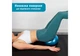 М'яч для пілатеса EasyFit 25 см синій - зображення 3
