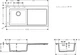 Кухонна мийка Hansgrohe S5110-F450 1050х510 поличка справа, Concretegrey (43330380) - зображення 2