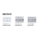 Клавіша змиву Geberit Delta 01 (пластик глянсовий хром) 115.107.21.1 - зображення 4