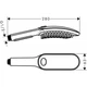 Ручний душ Hansgrohe DogShower 150 3Jet Petrol, синій (26640540) - изображение 4