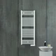 Сушка для рушників Zehnder Virando 1226х500 з тіном KTX3 600Вт, хром (AB-120-050-CROM WEKT306TCROS) - зображення 2