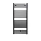 Сушка для рушників Zehnder Virando1226х500 з тіном KTX3 600Вт, чорний Traffic Black (AB-120-050-9217 WEKT306T905S) - зображення 1