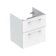 Тумба під раковину Geberit Selnova Square, slim rim 60 см, білий глянсовий 501.204.00.1 - зображення 1
