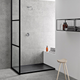 Душовий піддон Geberit Sestra 160 х 80 х h4 см, графіт/структурований 550.278.00.2 - зображення 4