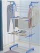 Сложная многофункциональная сушилка для белья 3 Tiers Garment Rack Белая - изображение 2