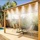 Садовый туманообразователь для беседок Patio Mistcooling система распылитель с 10-метровой системой трубок - изображение 8