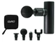 Перкусійний масажер для тіла та м'язів, ручний пістолет GYRO Muscle Mini Gun Massager Black (GYRO-Minigun) - зображення 1