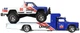 Kolekcjonerski samochodzik Hot Wheels '80 Dodge Macho Power Wagon i transporter Retro Rig z serii Car Culture (194735102310) - obraz 7