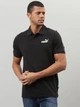 Поло длинное мужское Puma Ess Pique Polo 58667401 XL Black (4063697400740) - изображение 1