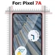 Защитное стекло PHENVEL 2.5D для Google Pixel 7a (Полностью прозрачное) - изображение 2