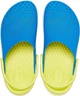 Детские кроксы Crocs Literide Kids Bright Cobalt/Citrus J1 31-32р. (20 см) Синий с зеленым - изображение 2