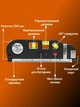 Лазерний рівень Laser Level Pro 3 нівелір із вбудованою рулеткою - зображення 3
