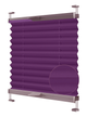 Жалюзи-плиссе Wenster тканевые Cosimo One VSM1 Duo Ecoro 104 70х170 см Фиолетовый (8111554019592) - изображение 1