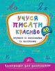 Каліграфія для дошкільнят. Учуся писати красиво. Прописи із завданнями та наліпками - Катерина Смирнова (9789662845341) - изображение 1
