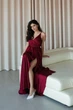 Ошатна довга сукня JadFashion M бордовий 43285470 - зображення 2