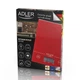 Весы кухонные Adler AD 3138 red - изображение 4