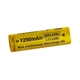 Акумулятор 14500/AA Li-Ion Vapcell INR14500 F12, 1250mAh, 3A, 4.2/3.6/2.5V, Gold - зображення 1