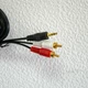 Кабель 3.5 на 2 тюльпани 2RCA-3.5mm 3015 1.3m Good, провід 3.5 jack на тюльпан для аудіопристроїв (1009986-Black) - зображення 3
