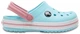 Детские кроксы Crocs Crocband Kids Ice Blue/White С9 26р. (15,7 см) Голубые - изображение 1