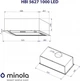Вытяжка Minola HBI 5627 WH 1000 LED - изображение 10