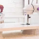 Портативная домашняя швейная машинка с доской Sewing Machine подсветка, педаль, питание от сети или батареек (4x AA) - изображение 2