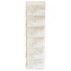 Сумка для хранения обуви, одежды, сумой Shoe Rack 6 отделов Подвесной органайзер Бежевый - изображение 4