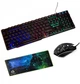 Комплект ігровий 3в1 - Gaming AVAtech Combo (мишка і клавіатура з підсвітками + килимок великий) - изображение 1