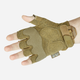 Перчатки тактические Mechanix Wear M-Pact Fingerless MFL-72 M Coyote (781513634677) - изображение 3