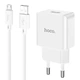 Зарядний пристрій HOCO Leisure Micro USB cable single port charger C106A |1USB, 10.5W/2.1A| white - зображення 1