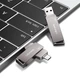 Флешка USAMS Type-C OTG USB3.0 Rotatable High Speed Flash Drive 16GB US-ZB198 серый - изображение 3