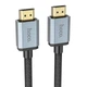 Кабель Hoco HDTV 2.0 Male to Male 4K HD data cable US03 (L=1M) черный - изображение 1