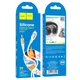 Кабель HOCO 3.5 mm to Type-C silicone digital audio conversion cable UPA22 |1M| Колір White - зображення 1
