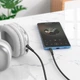Кабель Hoco Smooth AUX audio Cable UPA24 |1m| Колір Black - зображення 2