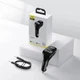 Адаптер автомобільний BASEUS with Bluetooth FM Streamer F40 AUX чорный - изображение 5