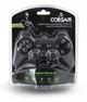 Геймпад дротовий з функцією вибрації Esperanza PS2/PS3/PC USB Corsair чорний EG106 - зображення 2