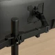 Кронштейн для 2 моніторів IKEA STUBBERGET чорний (405.598.16) - изображение 3