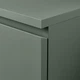 Комод з 2 ящиками IKEA MALM 40х55 см зелений (105.690.77) - зображення 3
