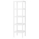 Стелаж IKEA MUSKAN 37x37x140 см білий (504.243.27) - зображення 1