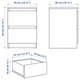 Комод з 2 ящиками IKEA MALM 40х55 см зелений (105.690.77) - зображення 5