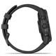 Смарт-годинник Garmin Fenix 7 Sapphire Solar Black DLC Titanium with Black Band (010-02540-47) - зображення 5